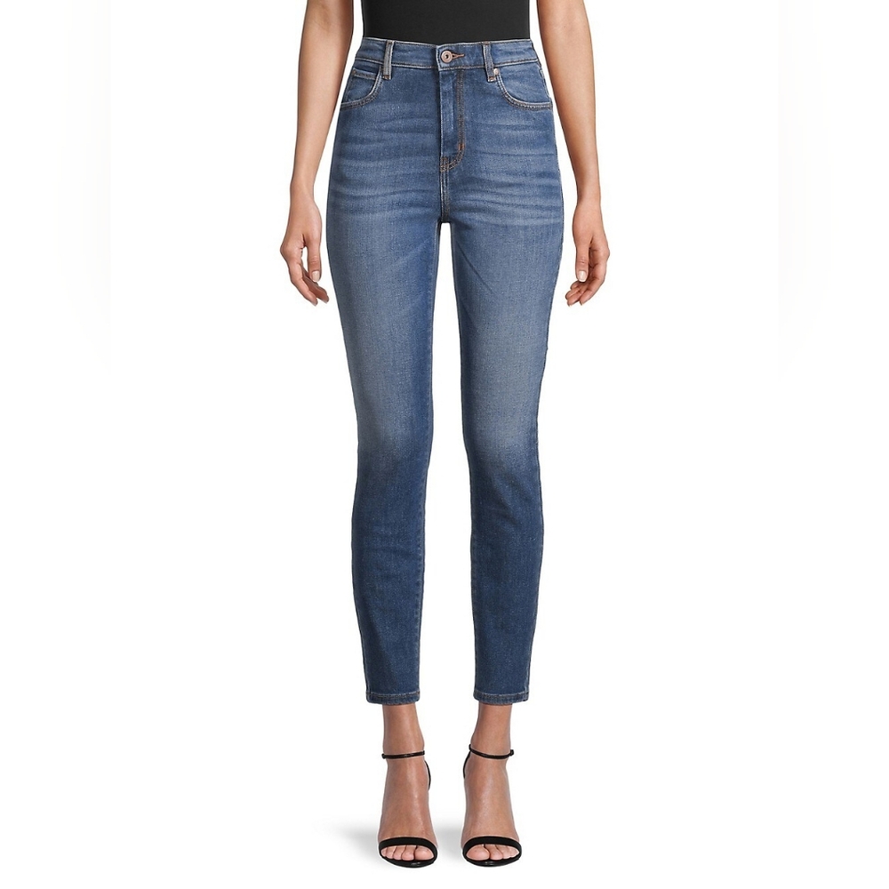 MaxMara Weekend Mid-Rise Cropped Skinny Jeans.